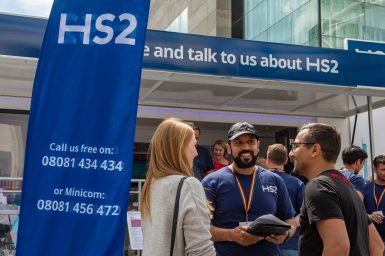 Meet the HS2 team in Warwickshire